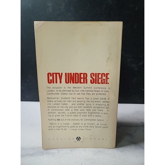 Gideon's March By J.J. Marric Paperback - Picture 9 of 10